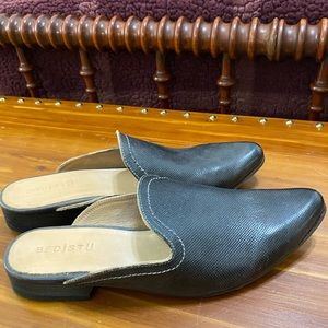 Bed Stu Brenda Mule in Graphito Rustic